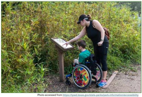 Wheelchair Accessible Outdoor Activities in Texas